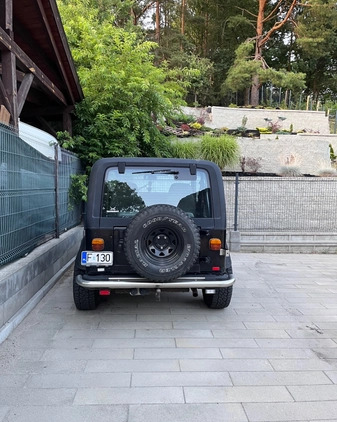 Jeep Wrangler cena 49500 przebieg: 166000, rok produkcji 1991 z Góra małe 191